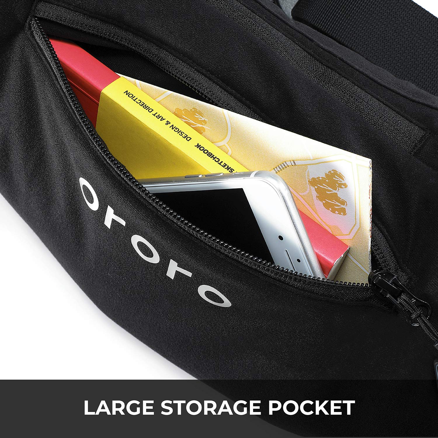 ORORO Heated Hand Warmer Pouch, Up to 14 Hours of Warmth, Heated Hand Muff with USB-C Rechargeable Battery - Image 4