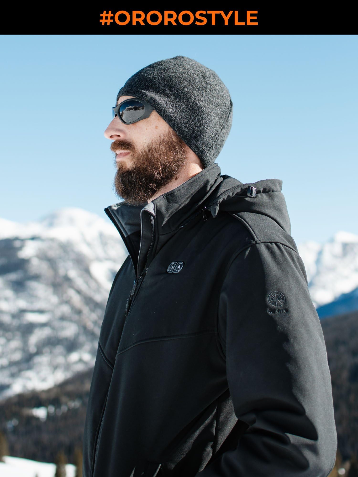 ORORO Men's Dual Control Heated Jacket with 5 Heat Zones (Pocket Heating), Heating Coat with Battery - Image 7