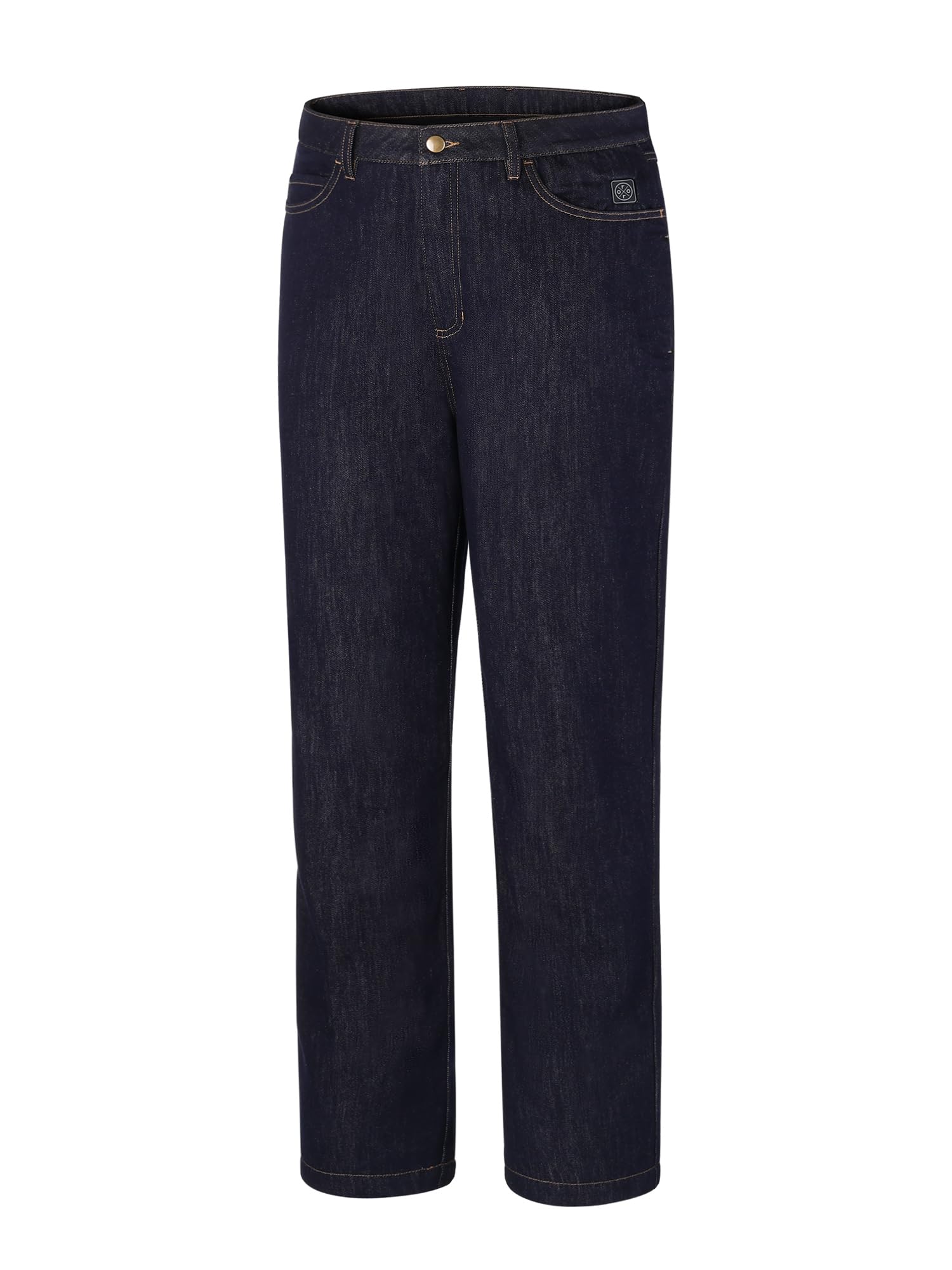 ORORO Men’s Heated Denim Pants with USB-C Rechargable Battery, Warm Thermal Heated Jeans with Fleece Lining - Image 9
