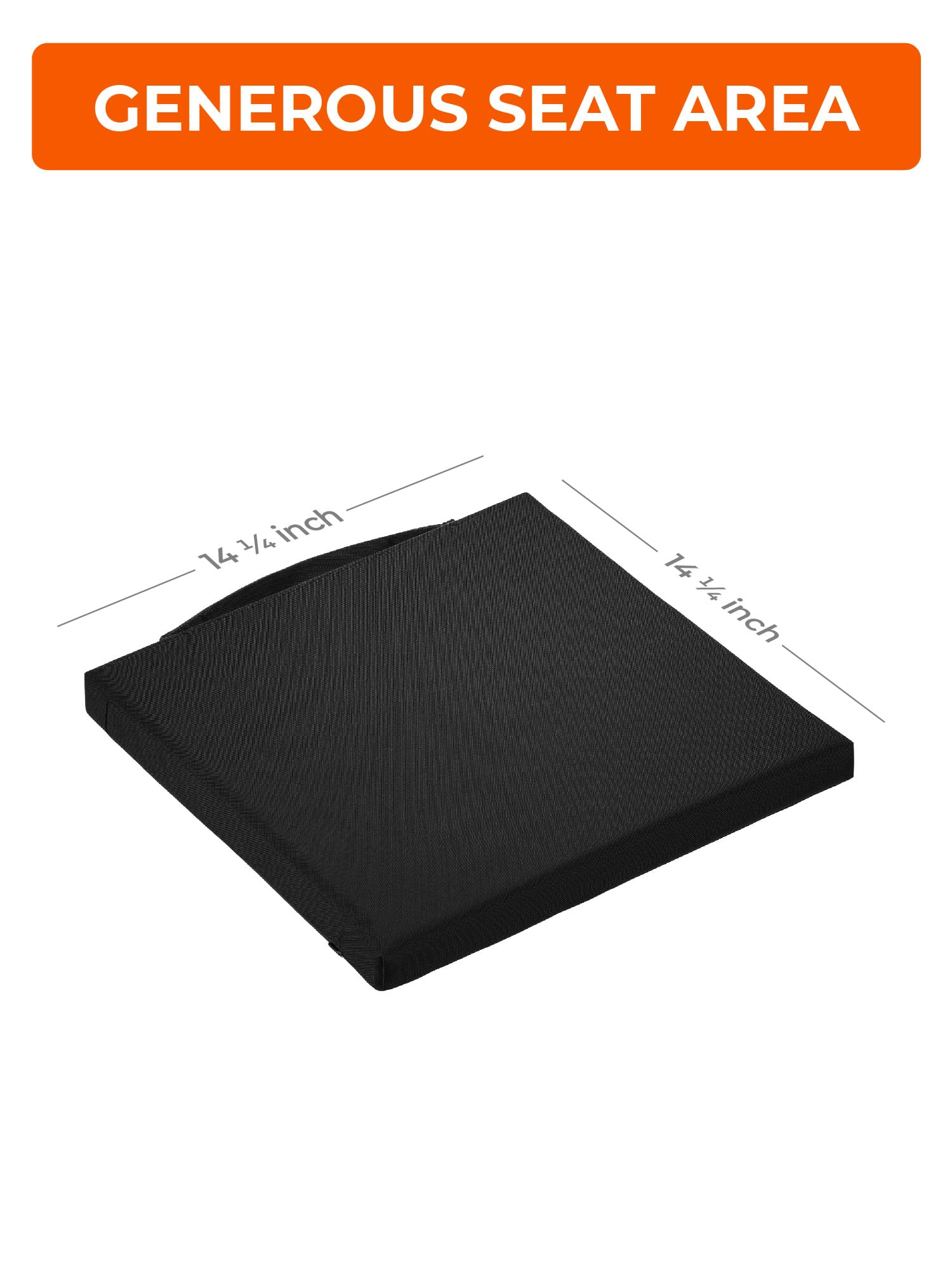 ORORO Portable Heated Cushion with Battery, USB Heated Seat Cushion for Office Chair, Stadium (Charger Not Included) - Image 6