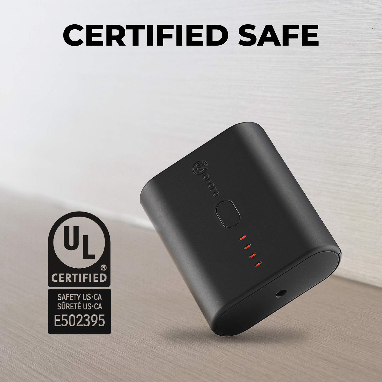 ORORO Ultra-Compact Rechargeable Battery for Heated Vests, Heated Jackets, Heated Hoodies and Heated Cushion - Image 6