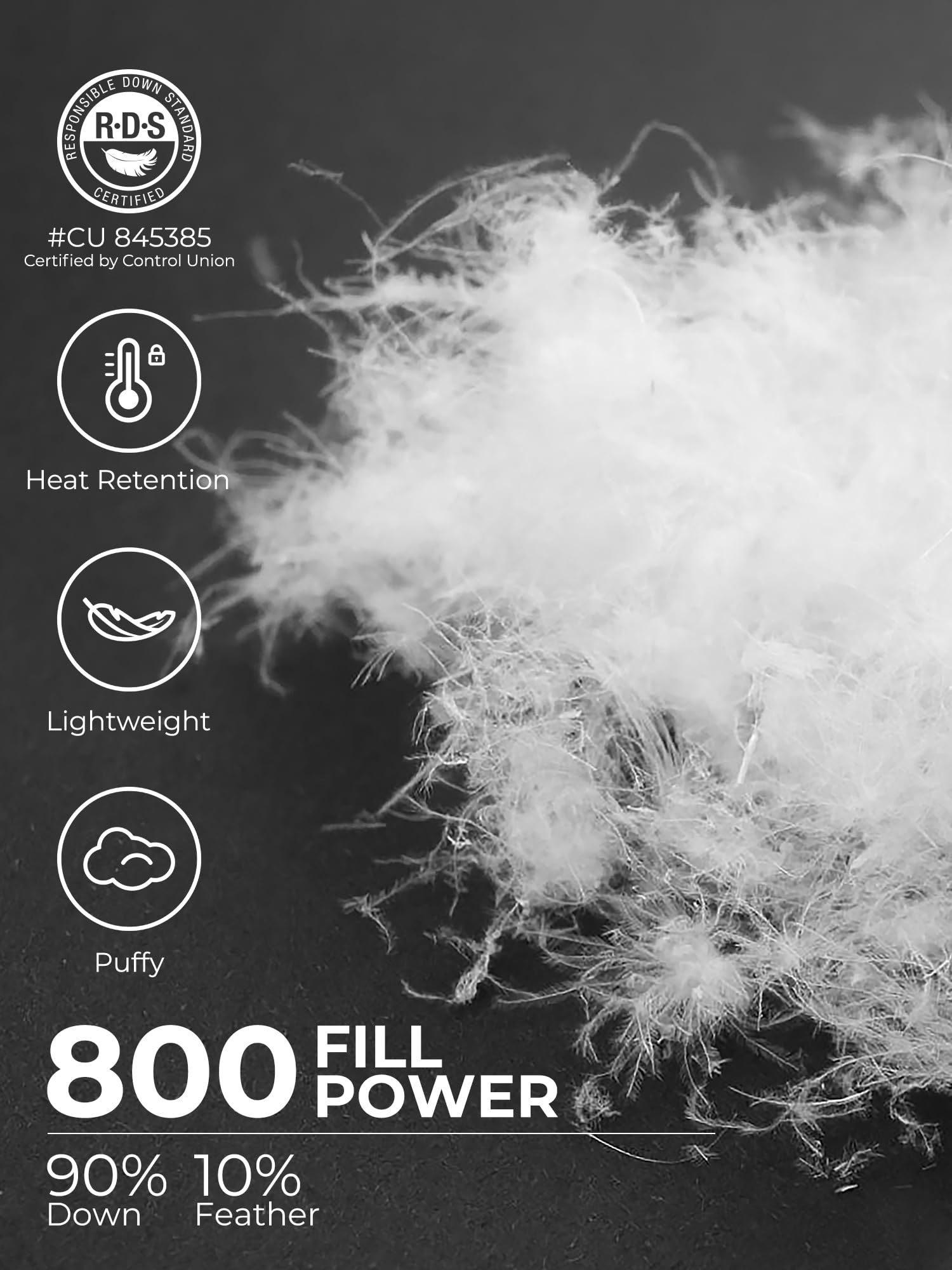 ORORO Men's Heated Down Vest with USB-C Rechargeable Battery, Lightweight Heated Vest with 800 Fill Down - Image 3