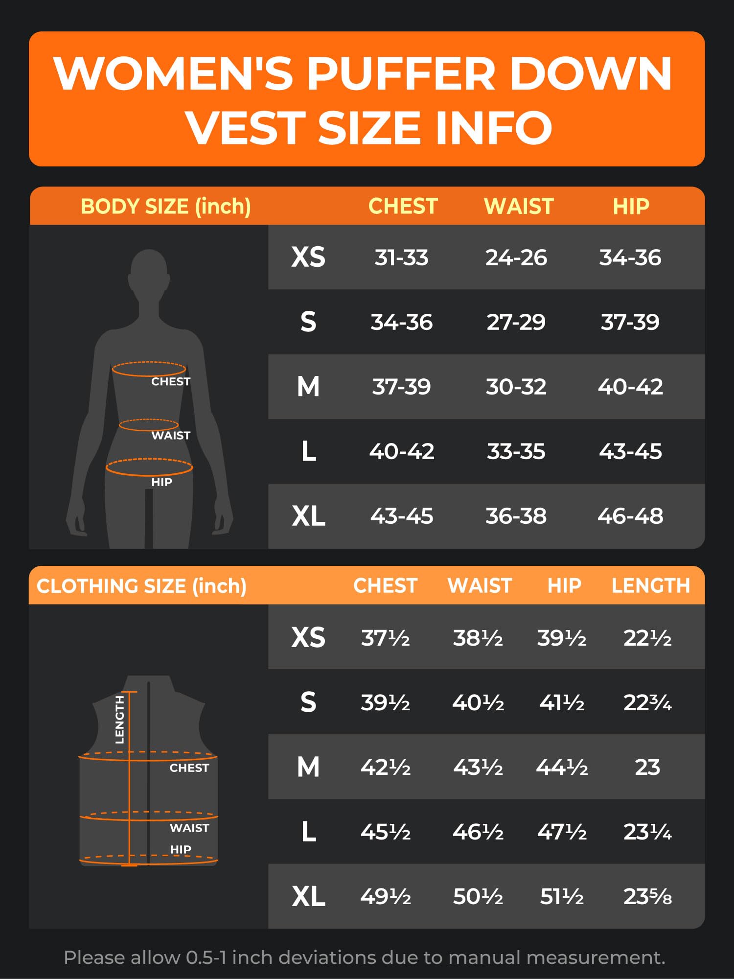 ORORO Women's Down Heated Cropped Vest with USB-C Rechargeable Battery, Lightweight Puffer Heating Vest - Image 7