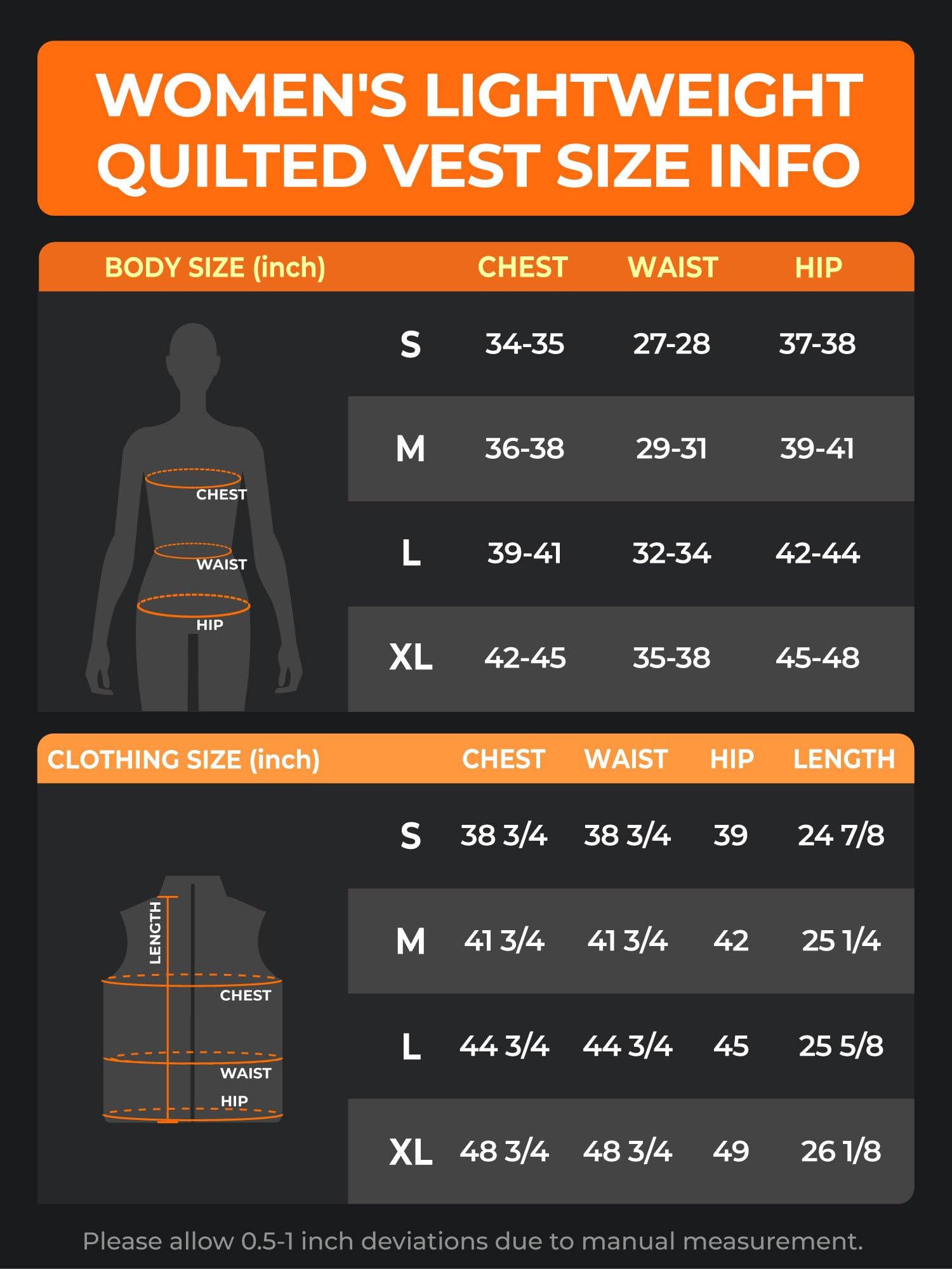 ORORO Women's Ultra Lightweight Heated Vest Liner with 4 Heat Zones, Soft Heated Quilted Vest with Battery - Image 7